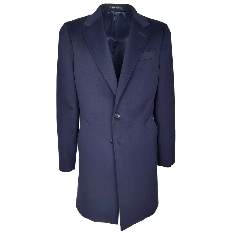 Men's chest-pocket jackets-Made in Italy  Cashmere Men's Jacket