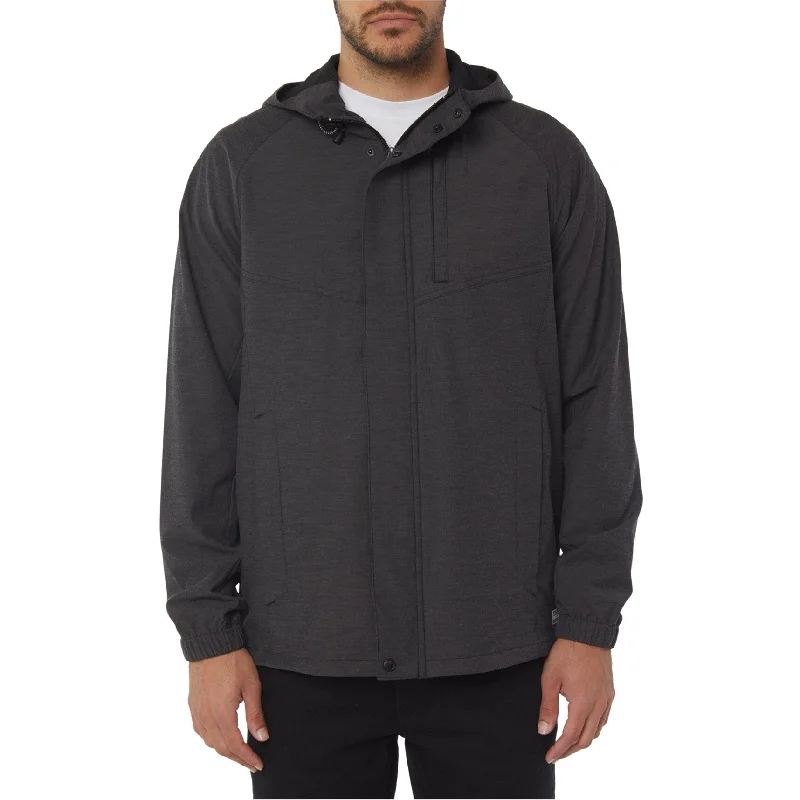 Men's discount jackets-O'Neill Mens Traveler Dawn Jacket, Black, Medium