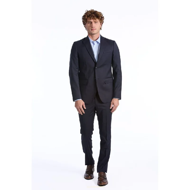 Men's military jackets-Baldinini Trend  Wool Men's Suit