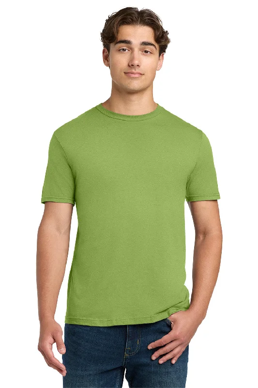 Men's short-sleeve organic cotton shirt-Gildan Mens Softstyle Short Sleeve Crewneck T-Shirt - Kiwi Green