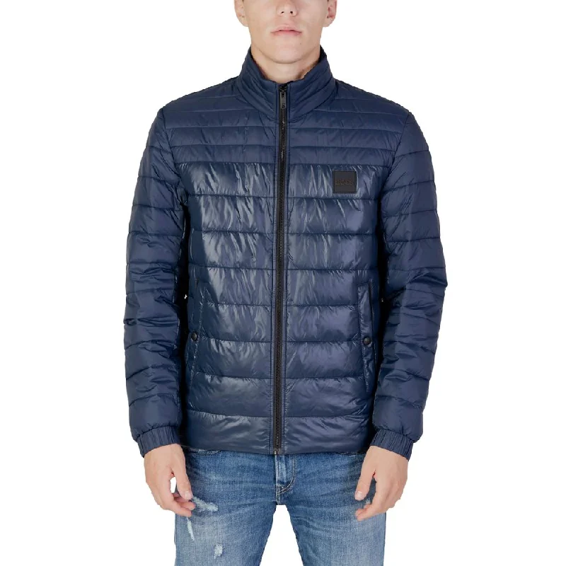 Men's flexible jackets-Hugo Boss  Polyester Men's Jacket