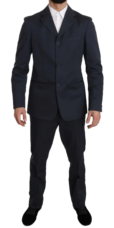 Men's commuting jackets-Romeo Gigli Elegant  Two-Piece Men's Suit