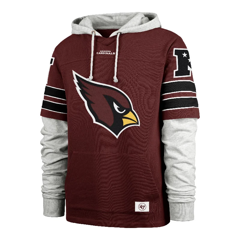 Men's hoodie for city walks-ARIZONA CARDINALS GRIDIRON BLITZ '47 CORNERBACK LACER