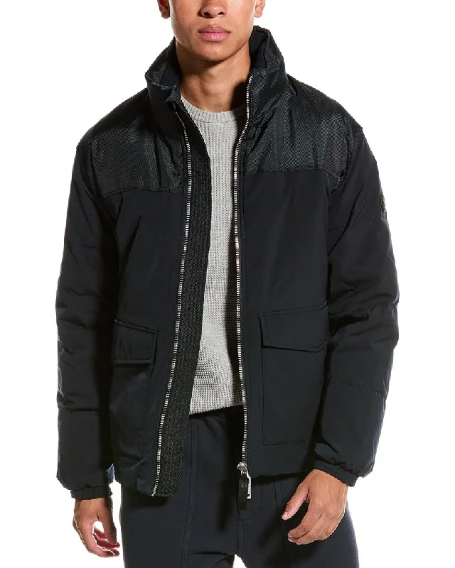 Men's adventure jackets-Armani Exchange Padded Coat