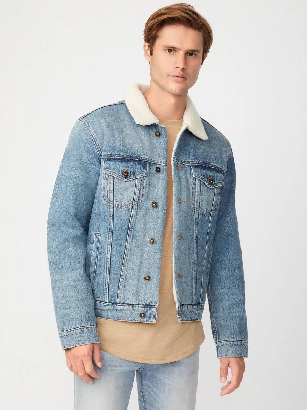 Men's pull-over jackets-Braun Sherpa Jacket