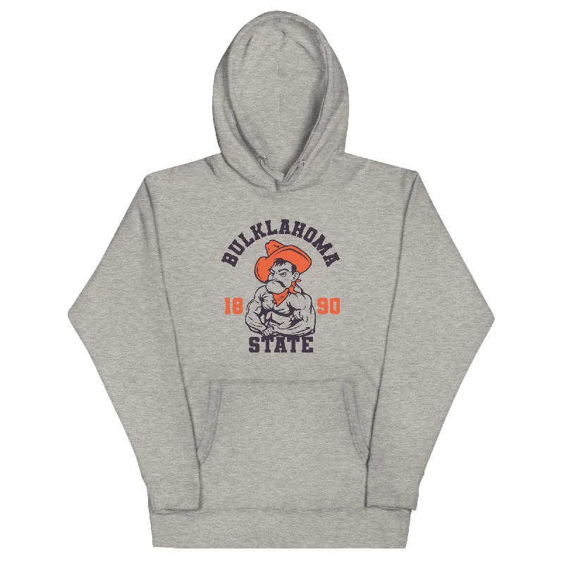 Men's hoodie soft material-BULKLAHOMA STATE College Hoodie