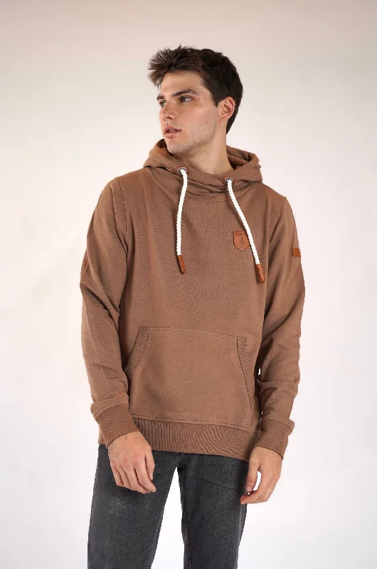 Men's hoodie for workout-Cascade Mocha Hoodie