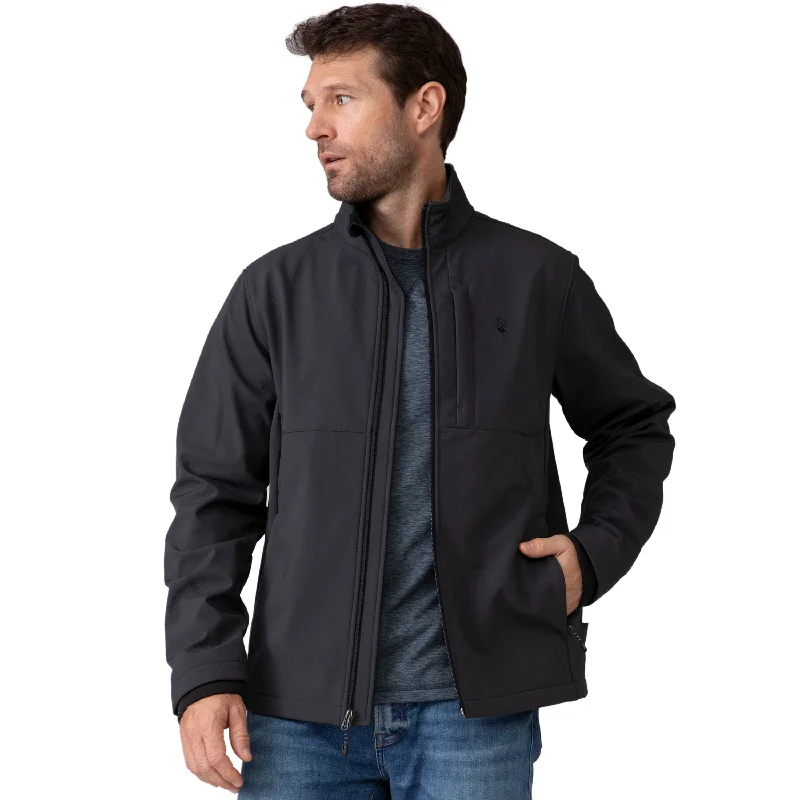 Men's chest-pocket jackets-Free Country Men's Lanier Super Softshell Jacket