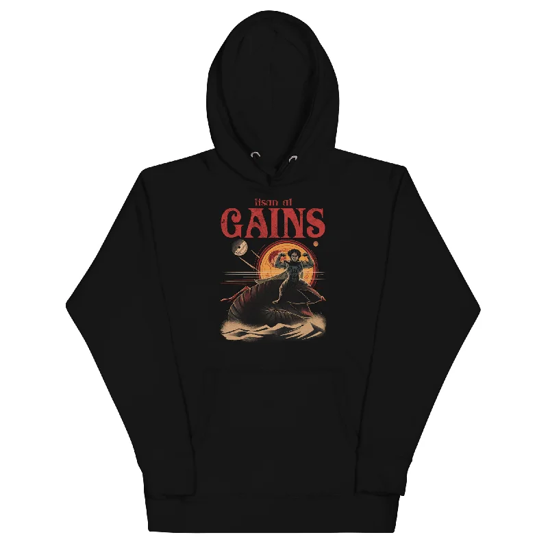 Men's hoodie lightweight fabric-LISAN AL GAINS Hoodie