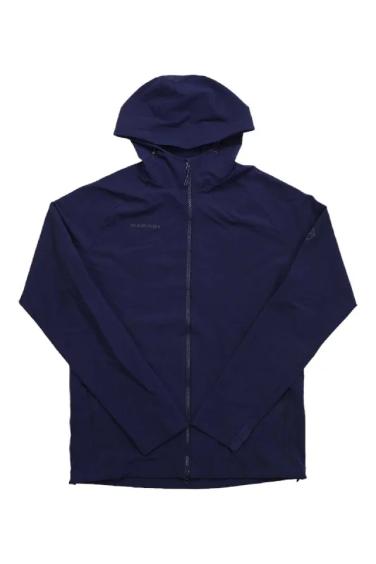 Men's versatile jackets-Mammut Mens Macun Hooded Jacket