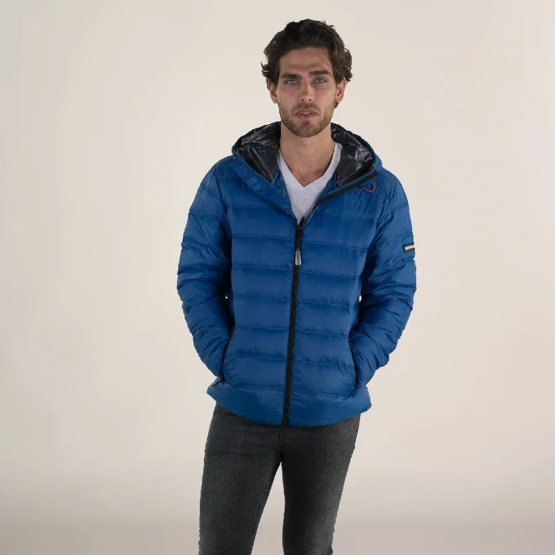 Men's special-occasion jackets-Men's Zip Front Puffer Jacket