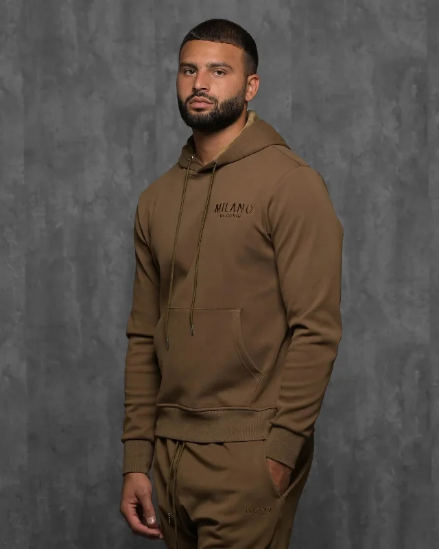 Men's hoodie for late nights-Miller Mono Hoodie