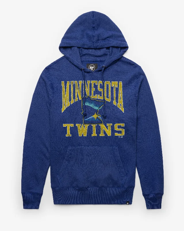 Men's hoodie with pop culture-MINNESOTA TWINS CITY CONNECT BIG UPS '47 HEADLINE HOOD