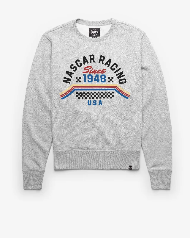 Men's hoodie for field trips-NASCAR RACING STRIPES '47 HEADLINE CREW