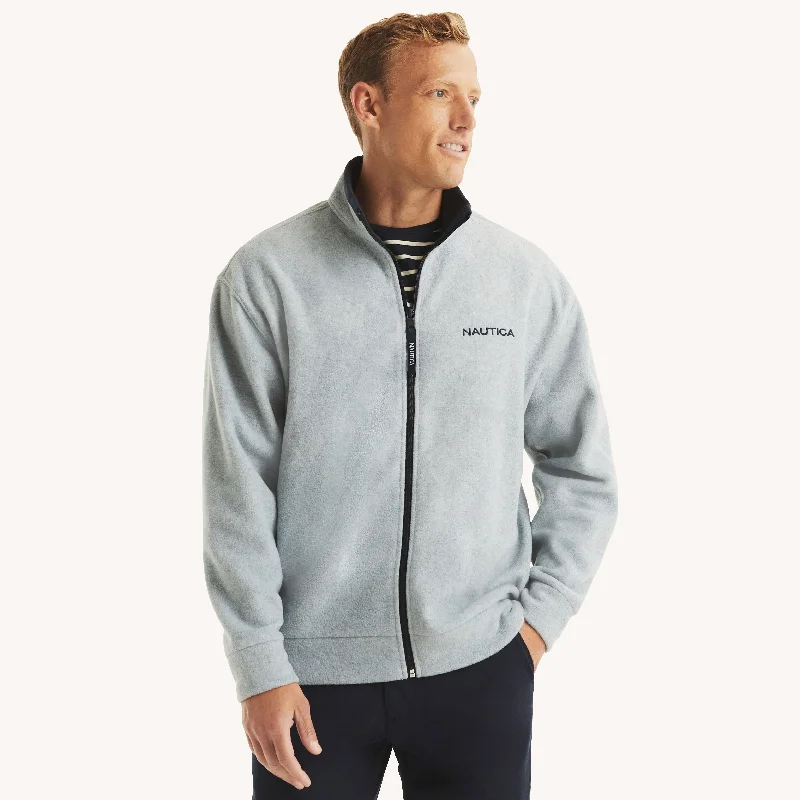 Men's clubbing jackets-Nautica Mens Nautex Full-Zip Jacket