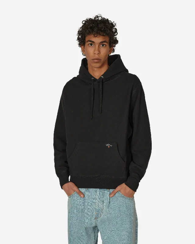 Men's hoodie with wave pattern-Classic Hoodie Black