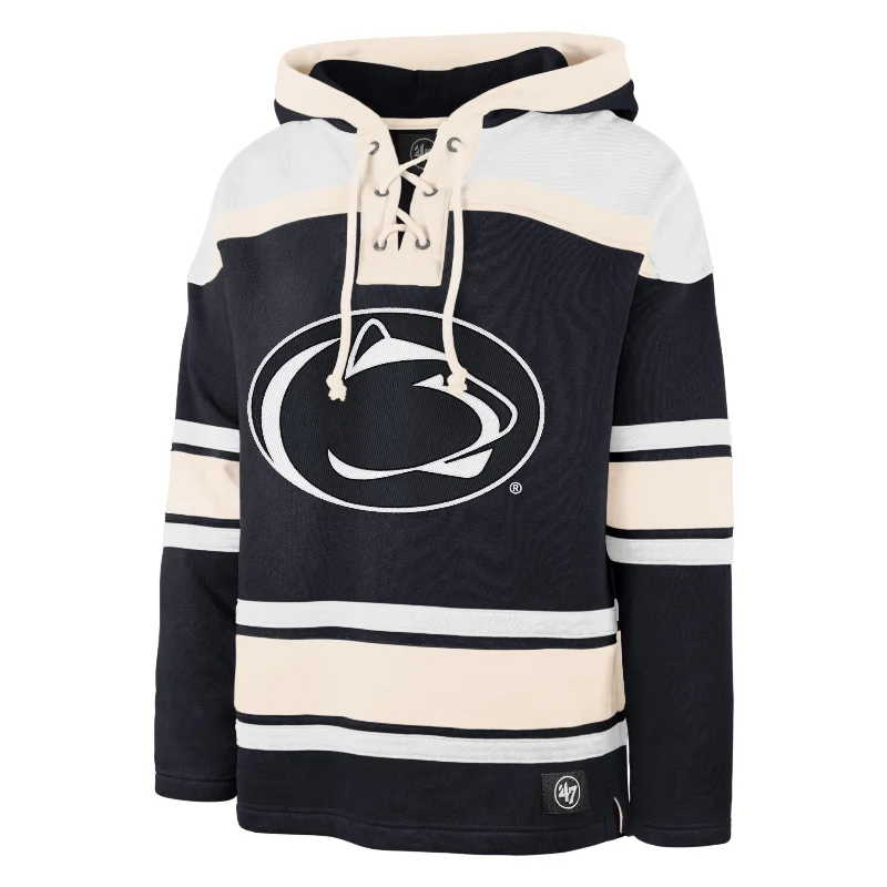 Men's hoodie with side pockets-PENN STATE NITTANY LIONS SUPERIOR '47 LACER HOOD