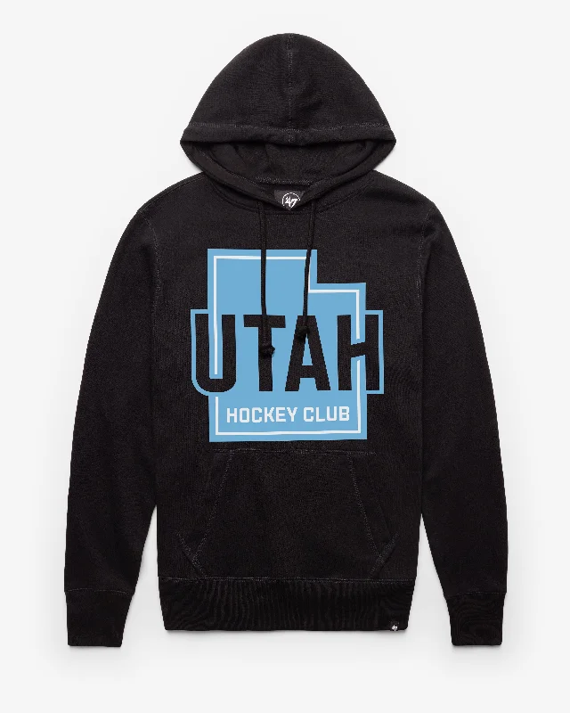 Men's hoodie for cold weather-UTAH HOCKEY CLUB IMPRINT '47 HEADLINE HOOD