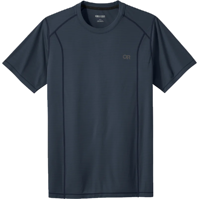 Men's short-sleeve navy athletic shirt-Men's Echo T-Shirt