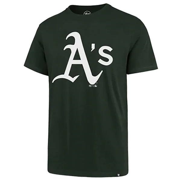 Men's short-sleeve graphic tee-Men's Oakland Athletics Imprint Super Rival Tee