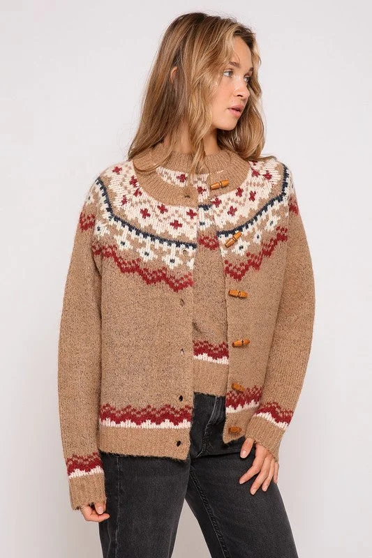 Colder Weather Fair Isle Cardigan