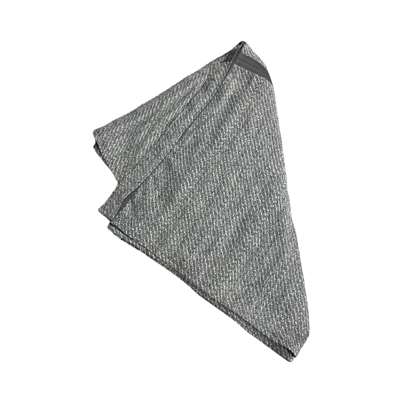 Men's short-sleeve hemp casual shirt-Scarf By Lululemon In Grey