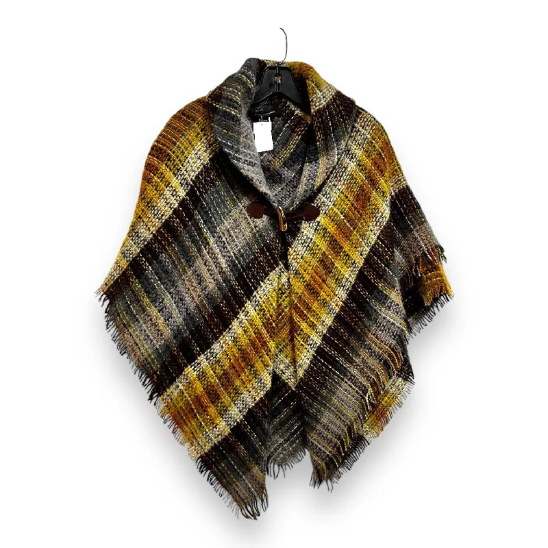 Men's short-sleeve camping brown top-Shawl By Marc New York In Plaid