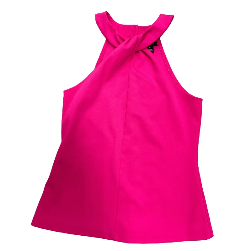 Men's short-sleeve stylish top-Top Sleeveless By Halogen In Pink, Size: Xs