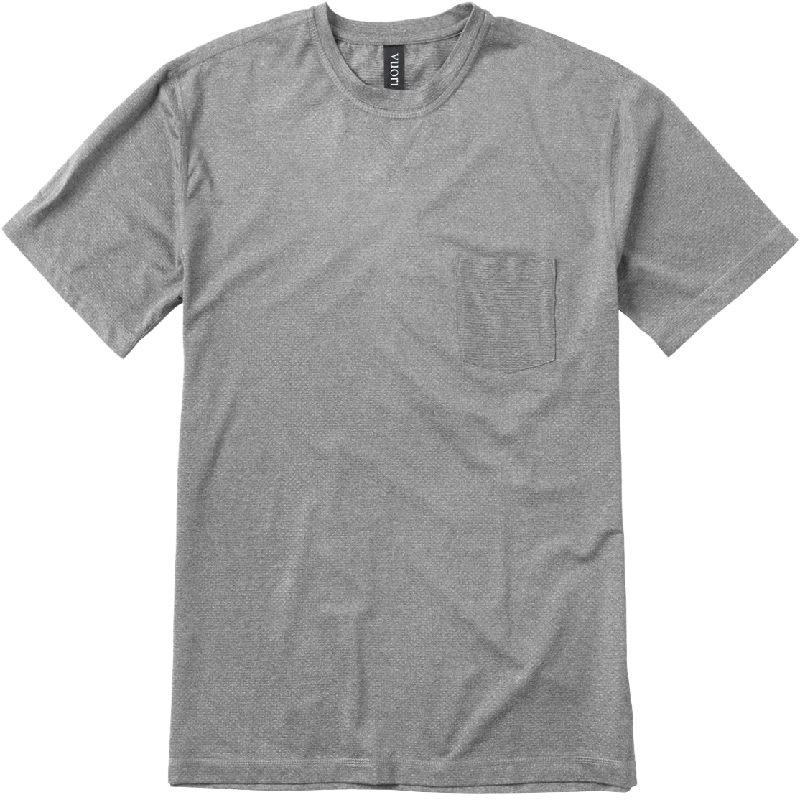 Men's short-sleeve silver modern shirt-Men's Tradewind Performance Tee