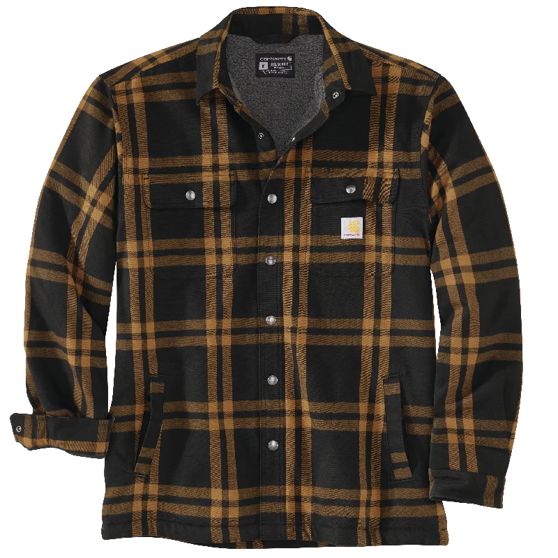 Carhartt Relaxed Flannel Sherpa Lined Jac - Mens