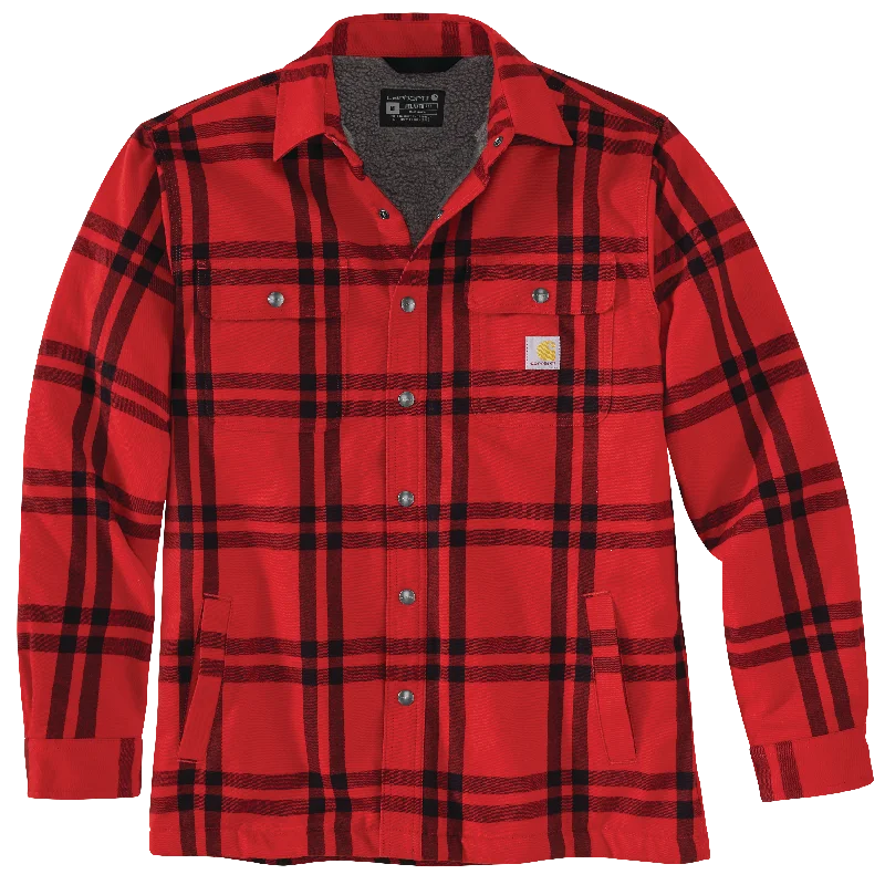 Carhartt Relaxed Flannel Sherpa Lined Jac -Tall - Mens