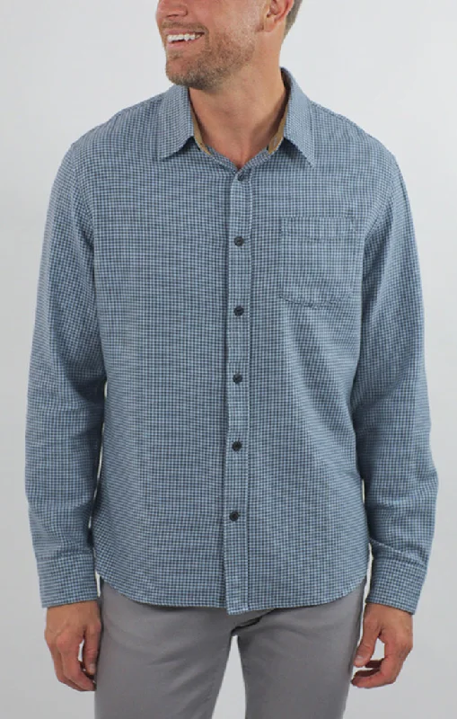 Manor Brushed Twill Flannel Shirt