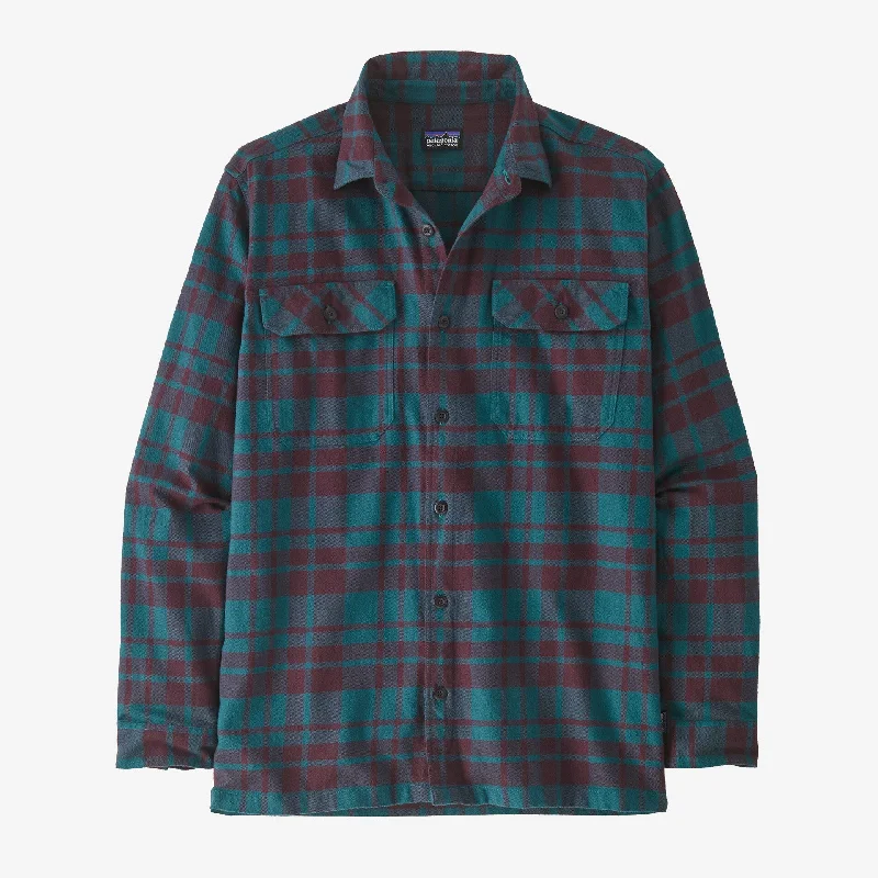 Long-Sleeved Organic Cotton Midweight Fjord Flannel Shirt (Men's)