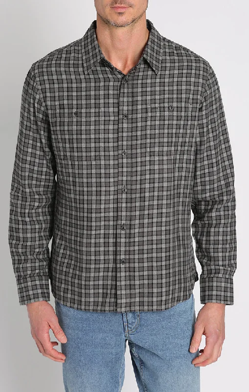 Rye Lightweight Flannel Utility Workshirt