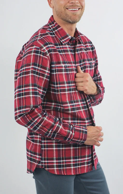 RED RYE PLAID