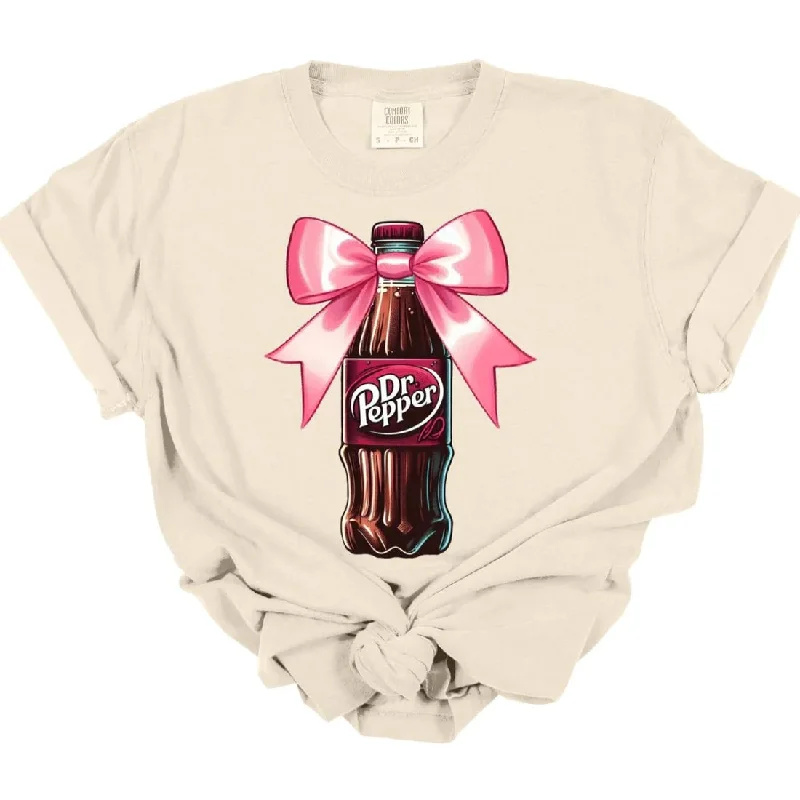 Men's short-sleeve trendy shirt-Coquette Dr. Pepper Tee *MADE TO ORDER*