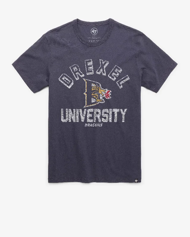 Men's short-sleeve silk luxury top-DREXEL DRAGONS RETROGRADE '47 FRANKLIN TEE