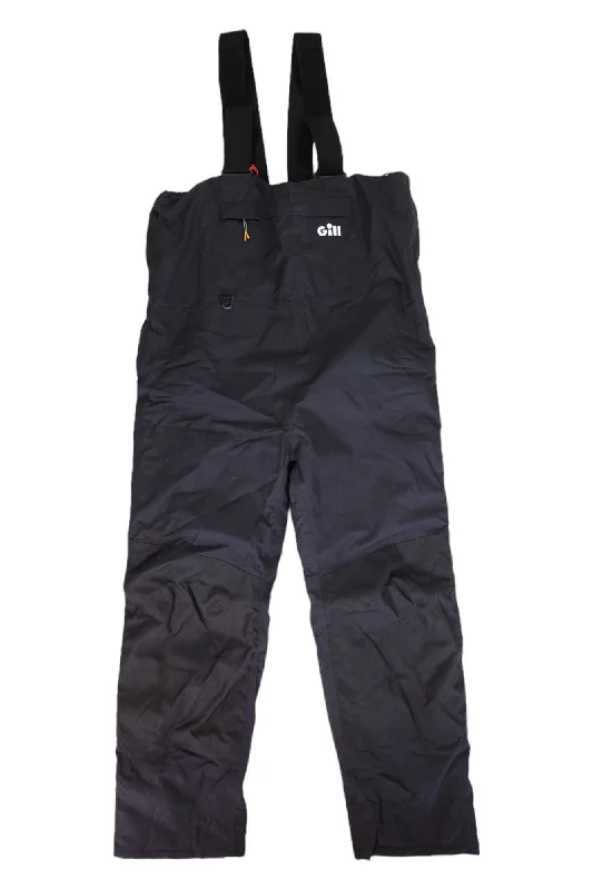 men's casual navy linen pants-Gill Men's Winter Angler Bib