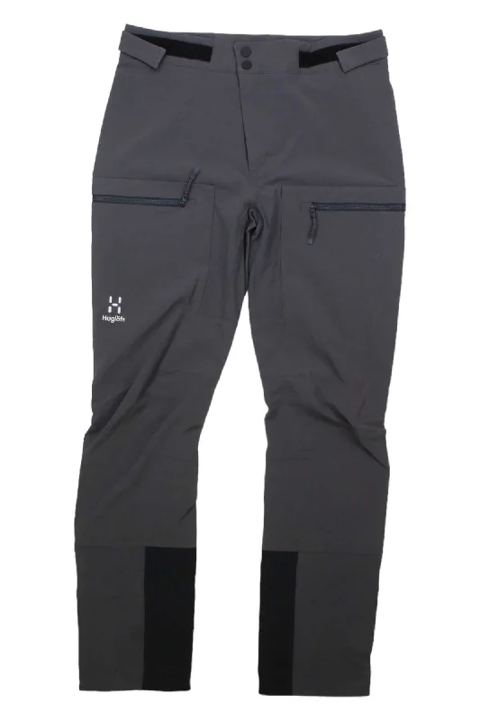 men's tailored navy linen pants-Haglofs Men's Roc Sight Softshell Pant