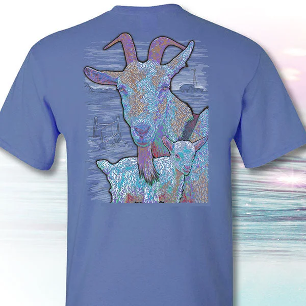 Men's short-sleeve rugged shirt-I Fought Today Goats Cancer Ribbons T-Shirt