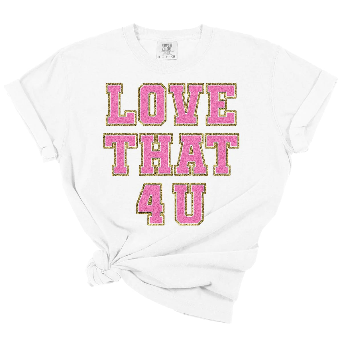 Men's short-sleeve relaxed fit tee-Love That 4 U Tee *MADE TO ORDER*