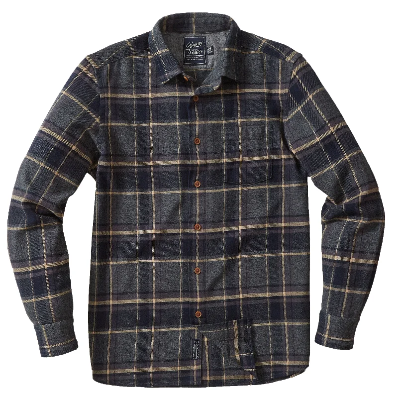 Marvel Jaspe Heritage Flannel - Charcoal Gray