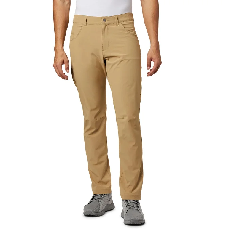 men's stretch navy linen pants-Men's Outdoor Elements Stretch Pants