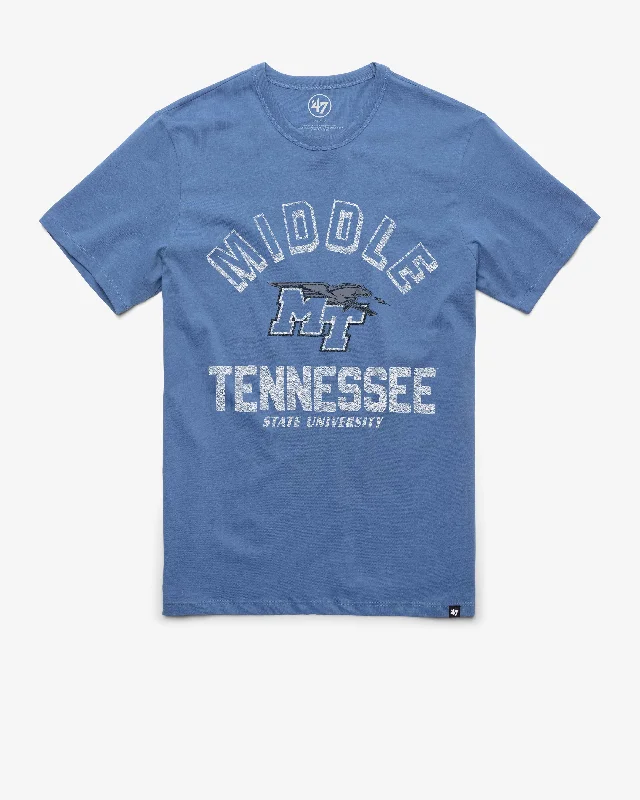 Men's short-sleeve boho printed shirt-MIDDLE TENNESSEE BLUE RAIDERS RETROGRADE '47 FRANKLIN TEE