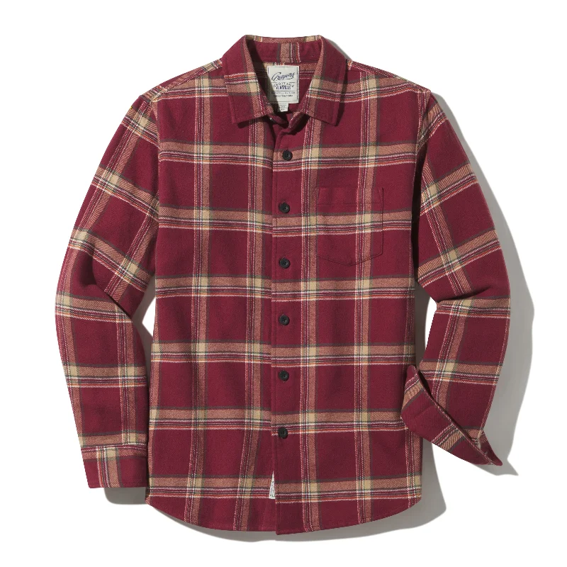 Northwoods Heritage Flannel - Burgundy Truffle