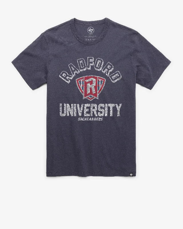 Men's short-sleeve plain tee-RADFORD HIGHLANDERS RETROGRADE '47 FRANKLIN TEE