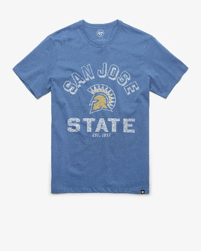 Men's short-sleeve moisture-wicking shirt-SAN JOSE STATE SPARTANS RETROGRADE '47 FRANKLIN TEE