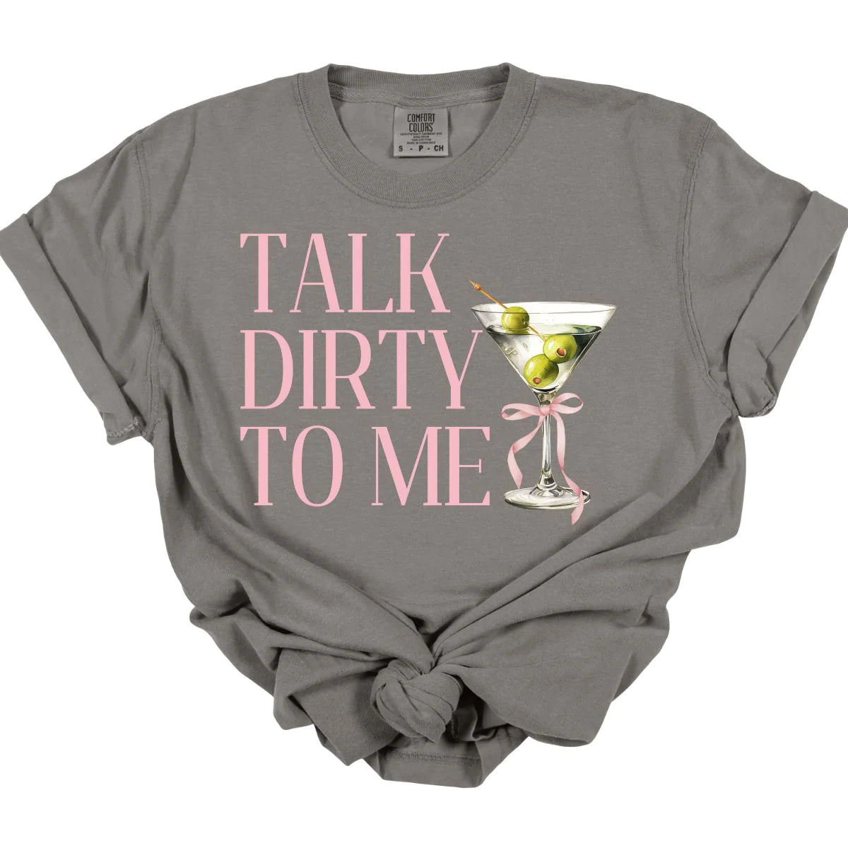 Men's short-sleeve durable shirt-Talk Dirty To Me Tee *MADE TO ORDER*