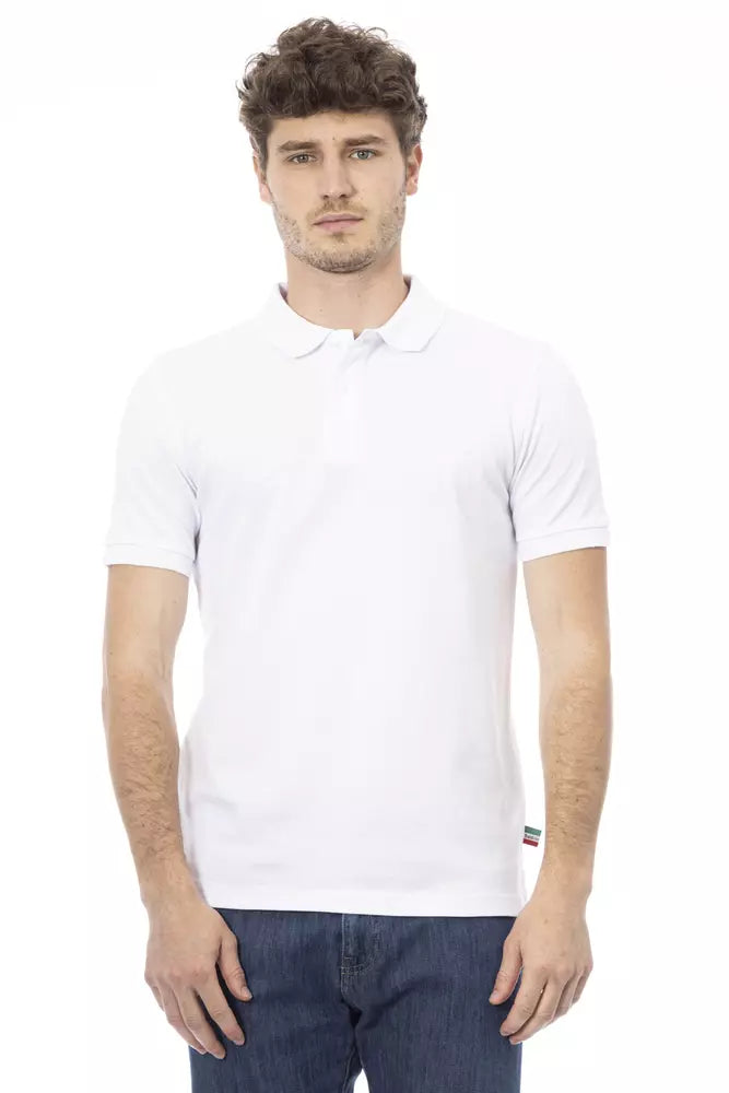 Men's short-sleeve polo shirt-Baldinini Trend  Cotton Polo Men's Shirt