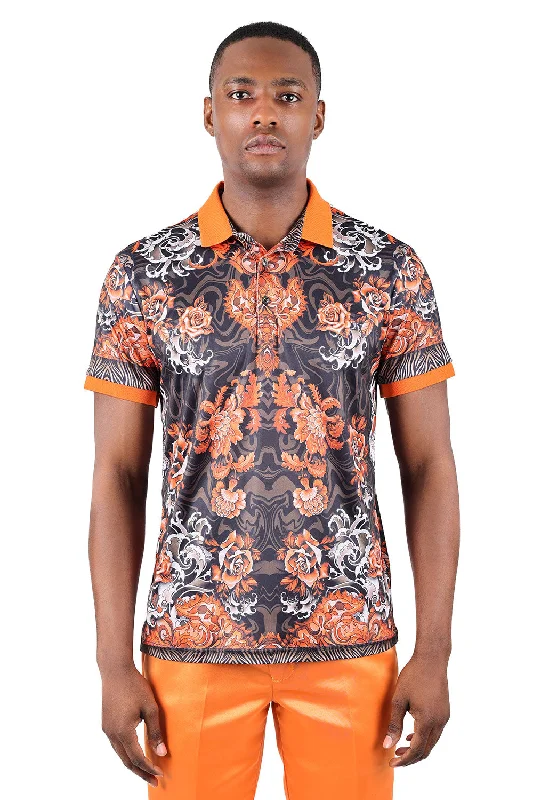 Men's short-sleeve retro shirt-Chic Crave Polo Shirt